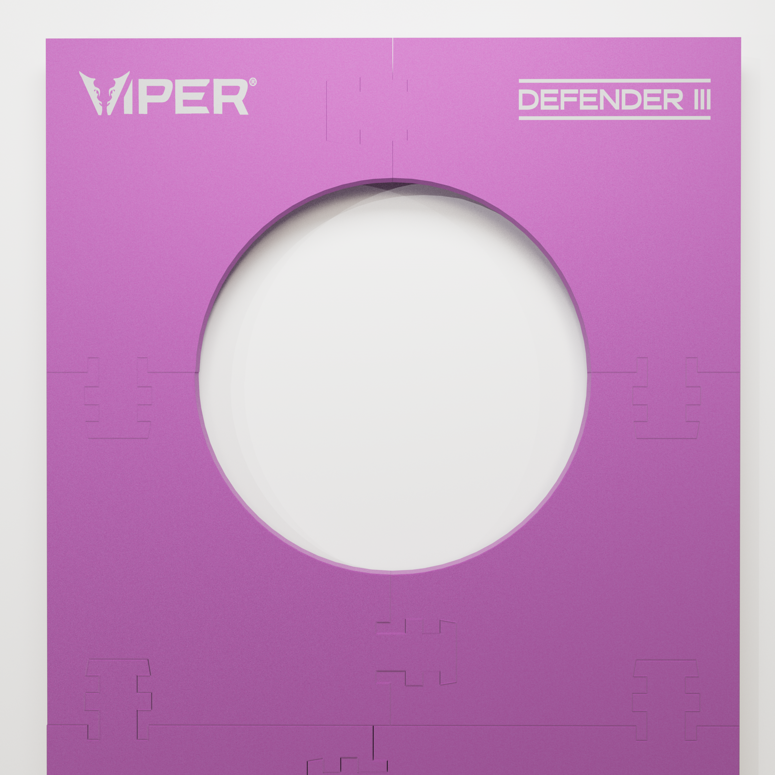 Viper Wall Defender III Dartboard Surround Pink