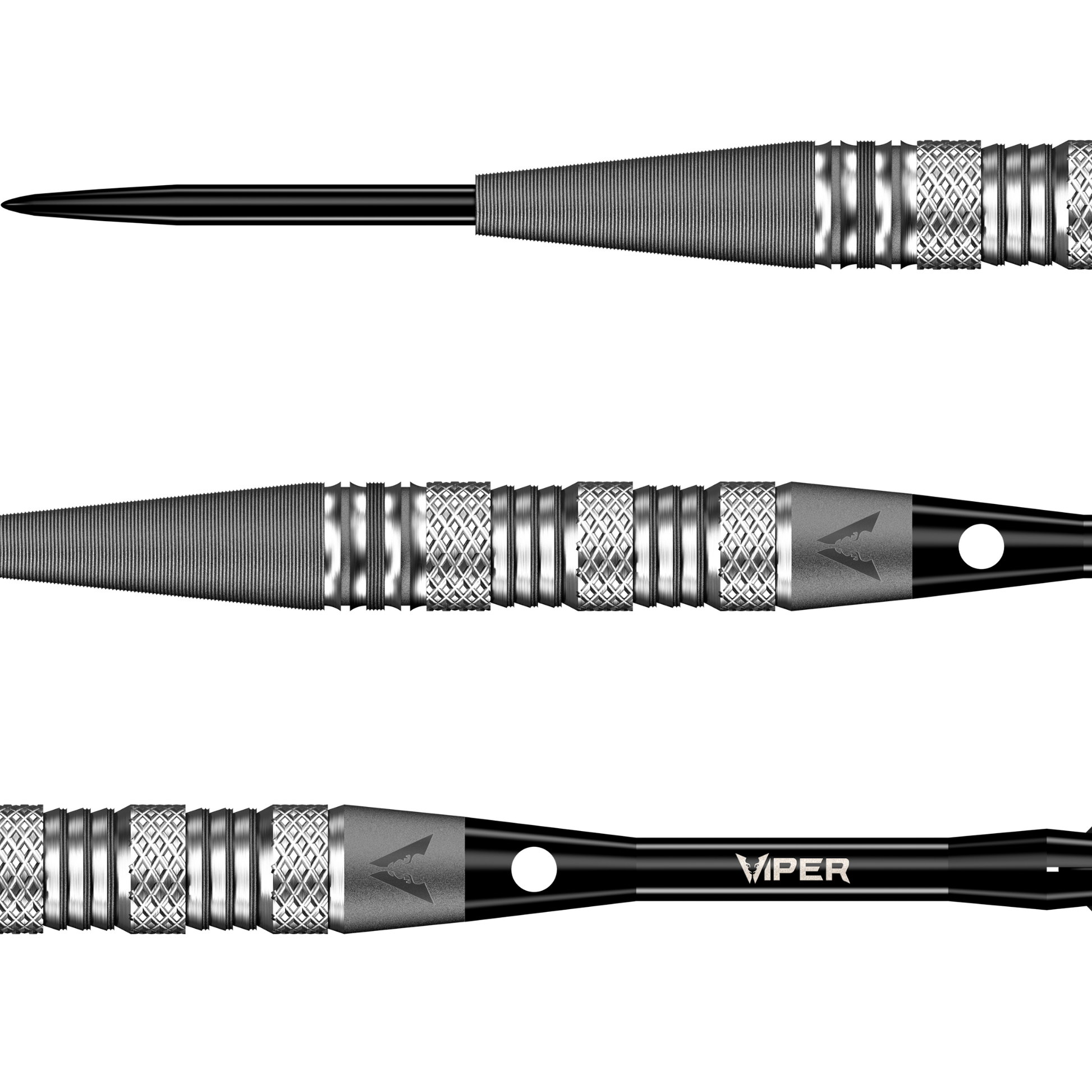 Viper Sinister Tungsten Steel Tip Triple Knurl Viper Sinister Tungsten Steel Tip Triple Knurl