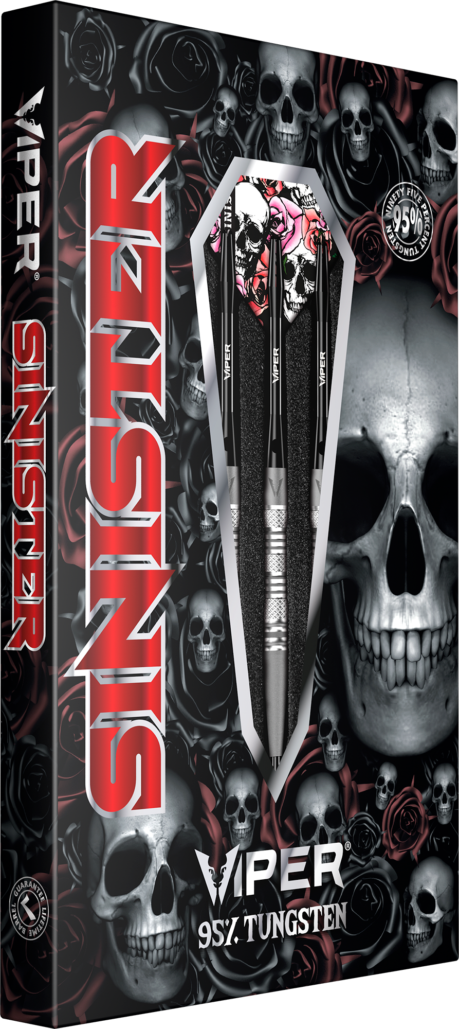 Viper Sinister Tungsten Steel Tip Triple Knurl Viper Sinister Tungsten Steel Tip Triple Knurl