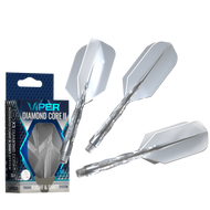 Viper Diamond Core II Slim flight, Medium shaft, Clear
