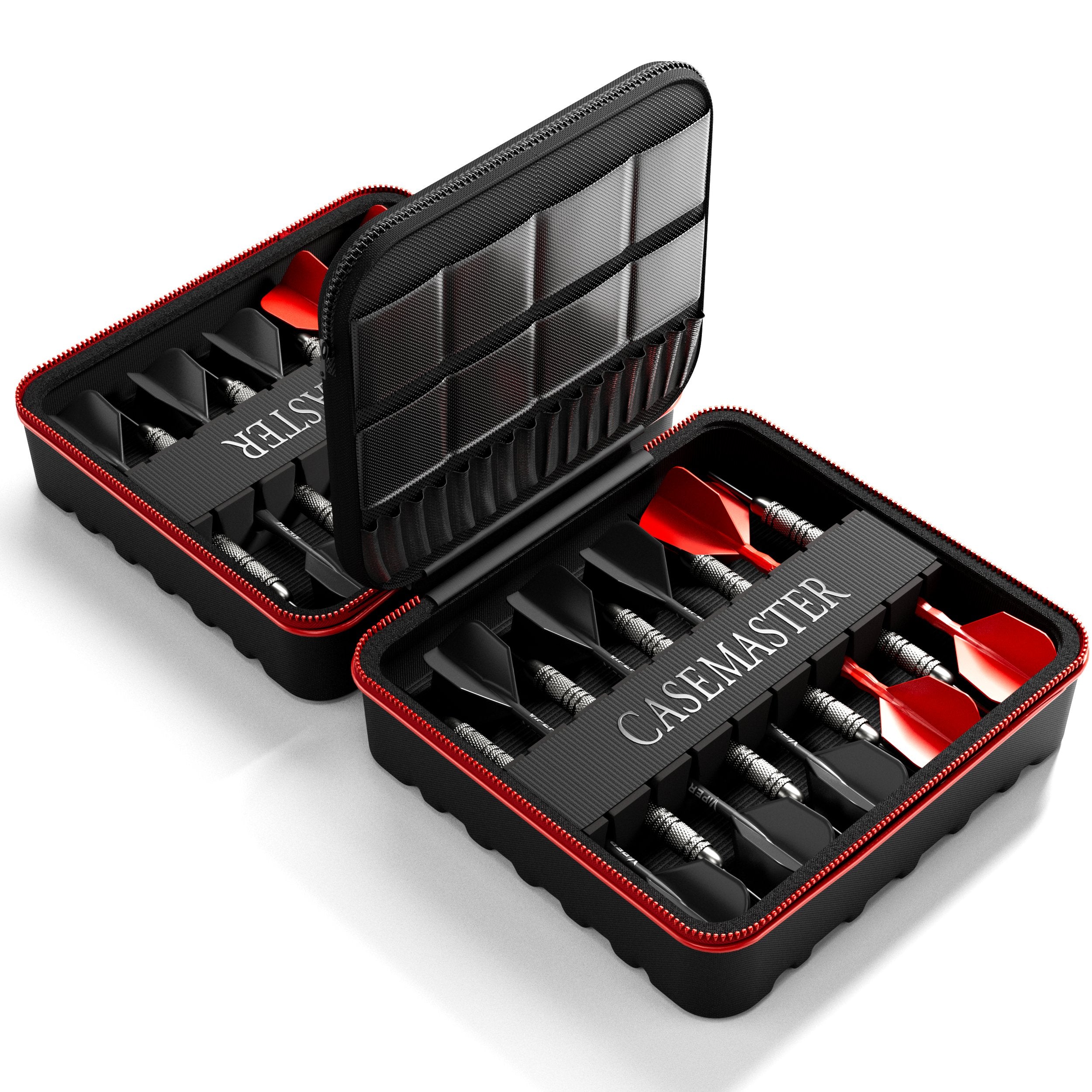 Casemaster Maxx 6 Dart Case – Secure Storage for 6 Dart Sets – GLD