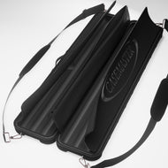 Casemaster Parallax 4x4 Billiard Cue Case (Pool Stick Case) | Black