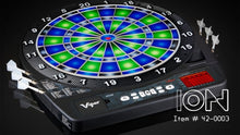 Load and play video in Gallery viewer, Viper Ion Illuminated Electronic Dartboard, 15.5&quot; Regulation Target
