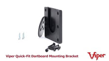 Load and play video in Gallery viewer, Viper QuickFit Dartboard Mounting Bracket
