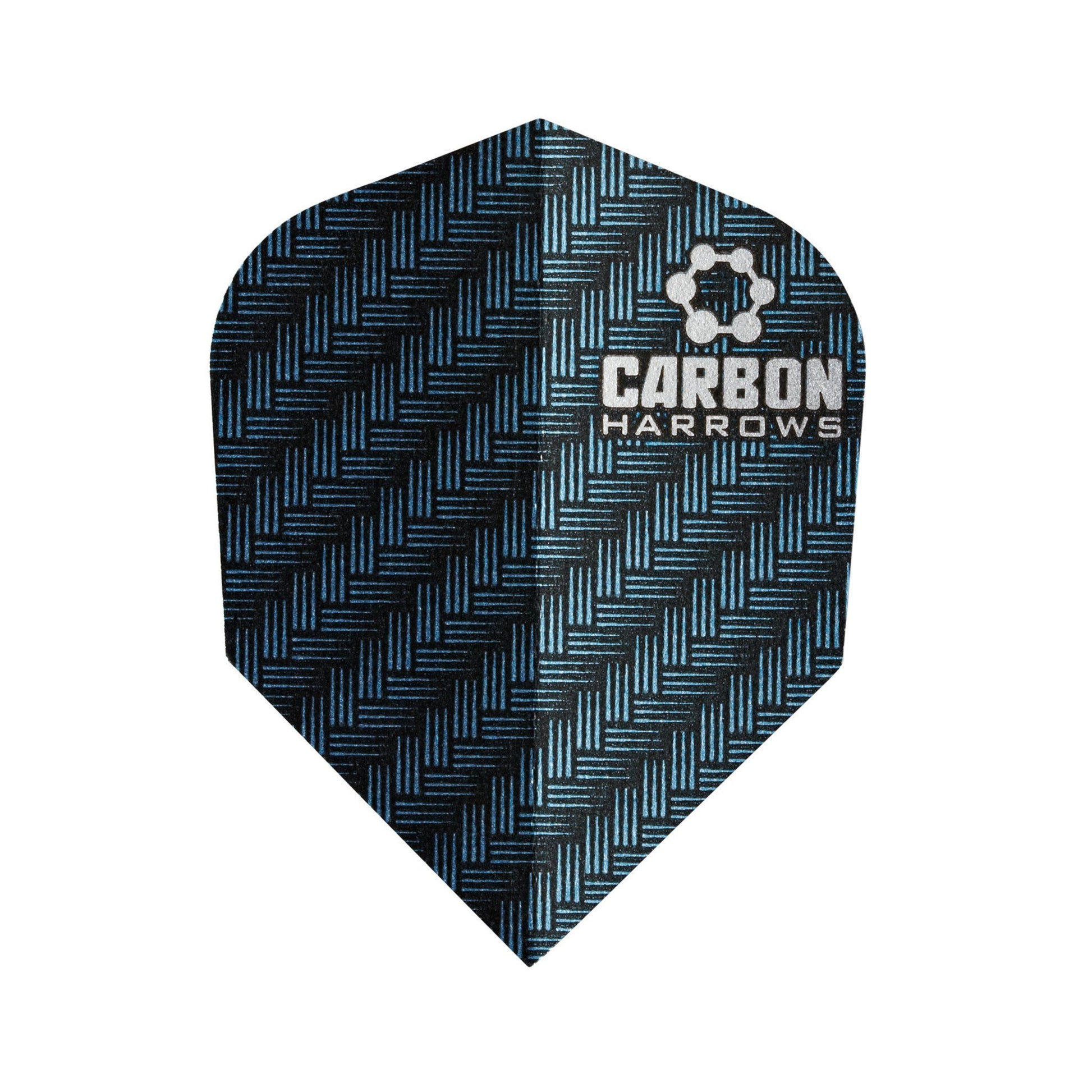 Carbon Flights Standard Blue Dart Flights Harrows 