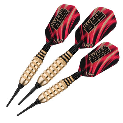 Dardos Viper Super Bee Darts de punta blanda de latón de 16 gramos 