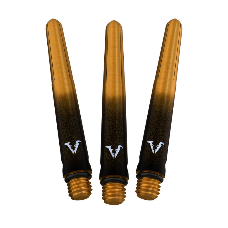 Viperlock Aluminum Shade Dart Shaft Short Gold