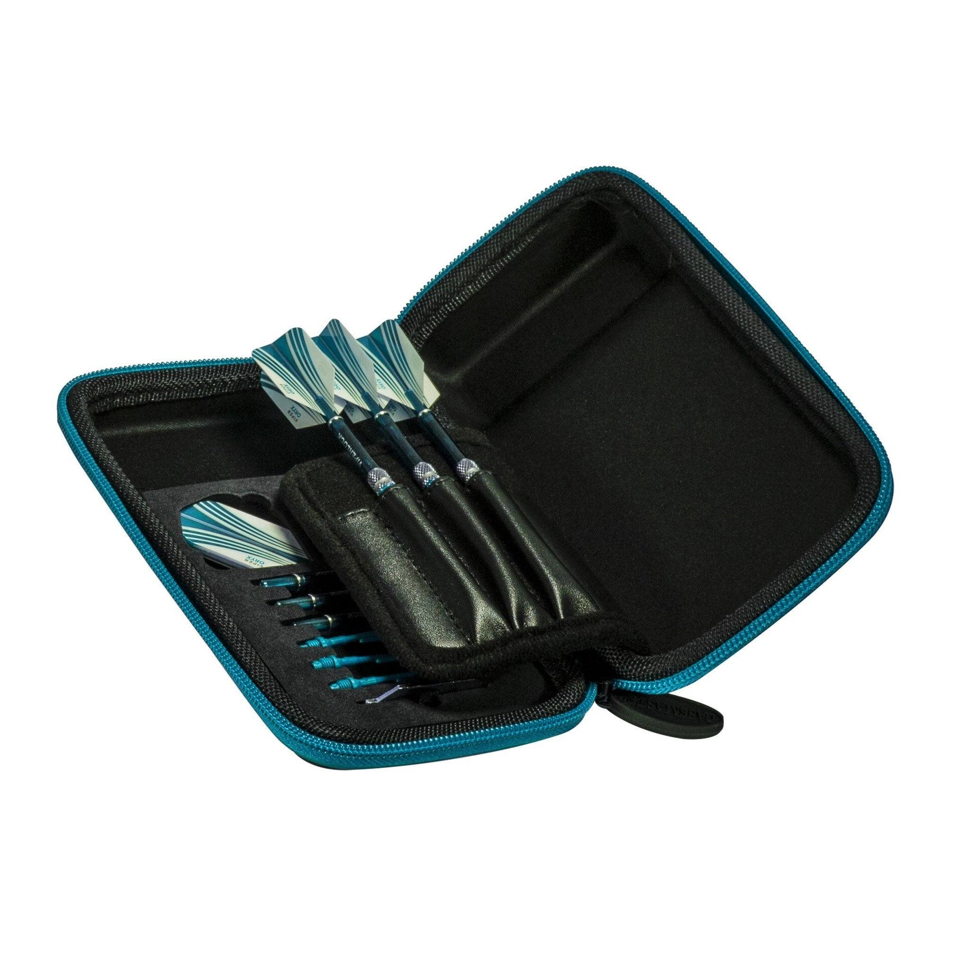 [REFURBISHED] Casemaster Sport Dart Case With Blue Zipper Refurbished GLD Products