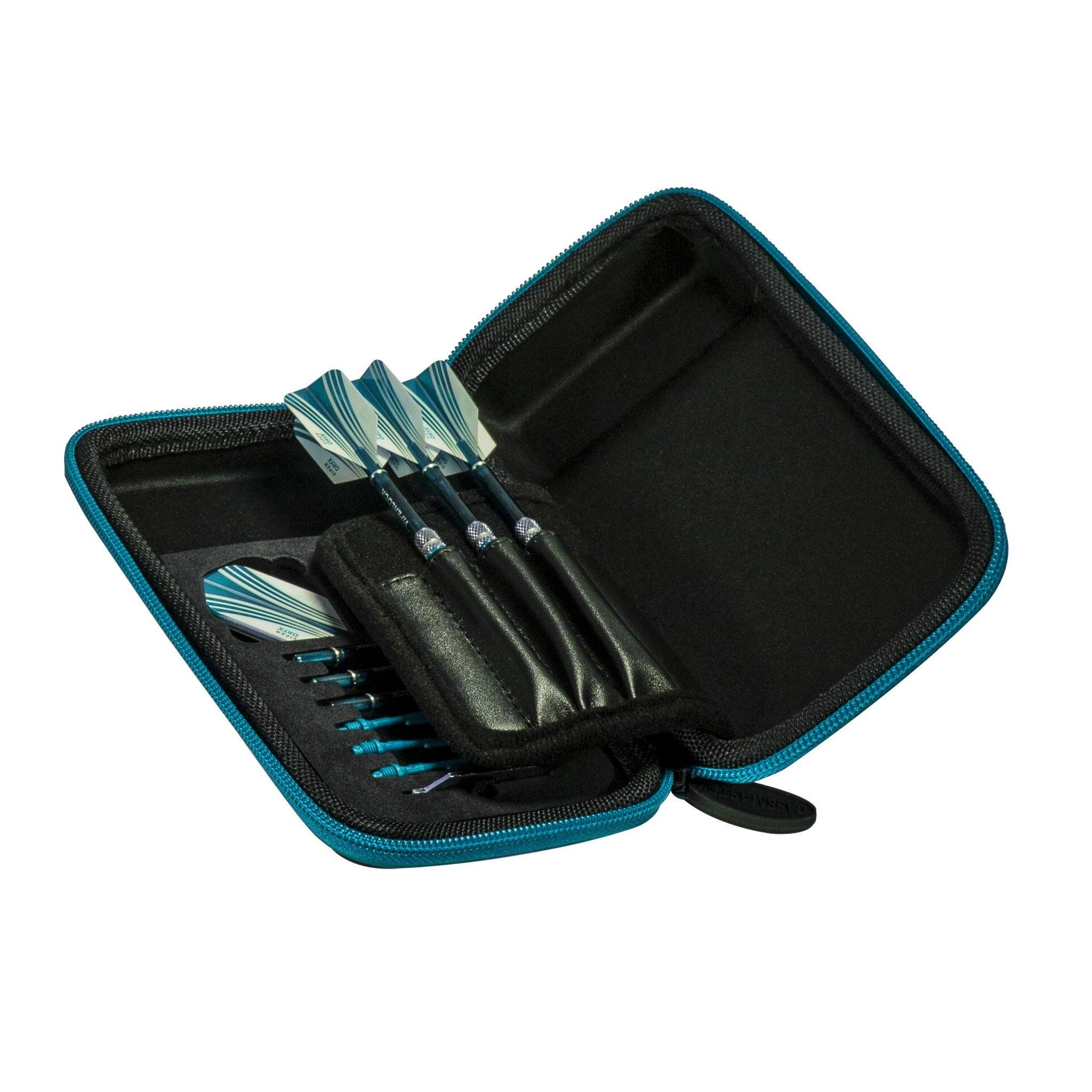 [REFURBISHED] Casemaster Sport Dart Case With Blue Zipper Refurbished Refurbished GLD Products 