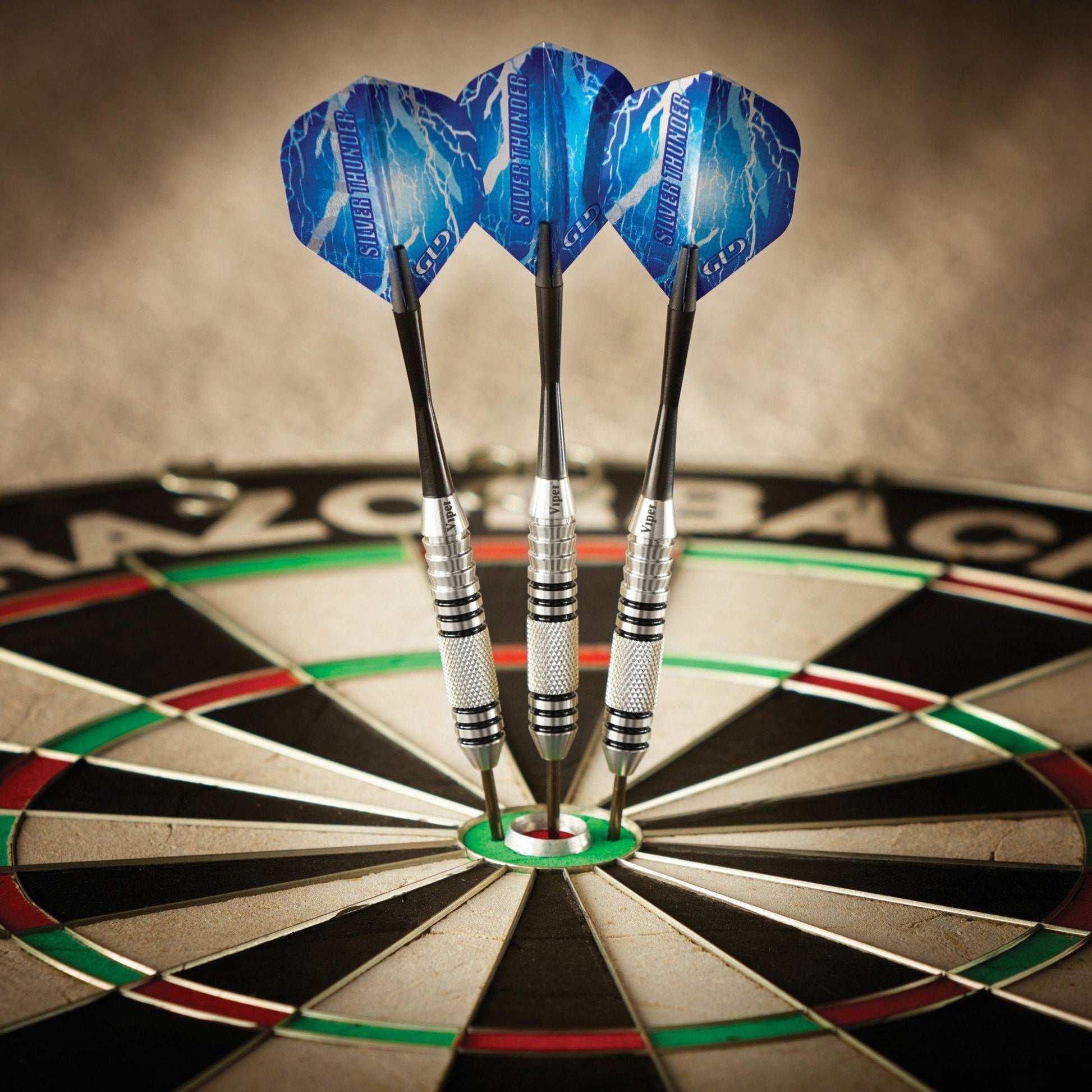 [REFURBISHED] Viper Silver Thunder Darts Steel Tip Darts 24 Grams Refurbished Refurbished GLD Products 