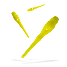 Load image into Gallery viewer, Viper Tufflex Tips III 2BA 1000Ct Soft Dart Tips Yellow
