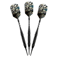 [REFURBISHED] Viper Black Magic Soft Tip Darts 6 Knurled Rings 18 Grams Refurbished GLD Products