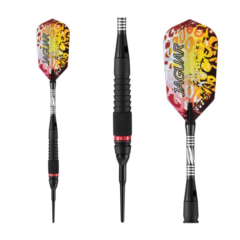 Viper Jaguar Darts 80% Tungsten Soft Tip Darts 1 Small Knurled Ring 18 Grams Soft-Tip Darts Viper 