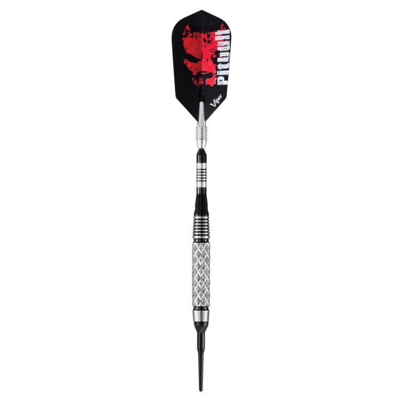 Viper Pitbull Darts 90% Tungsten Soft Tip Darts Diamond Cut Barrel 18 Grams Soft-Tip Darts Viper 