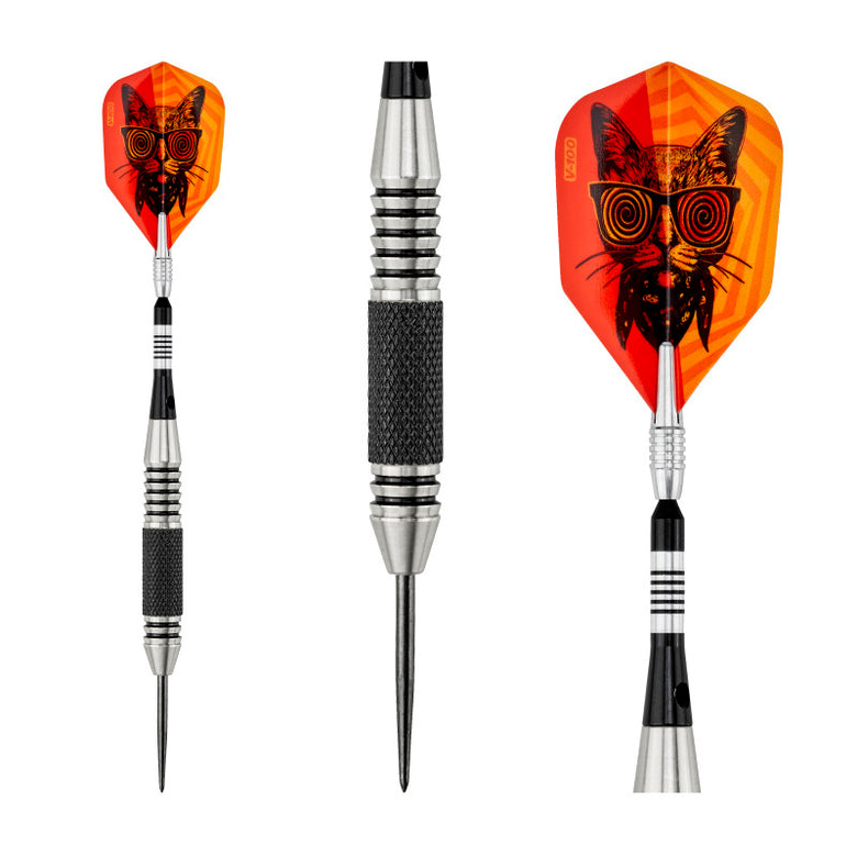 Viper The Freak Steel Tip Darts Knurled and Grooved Barrel 22 Grams