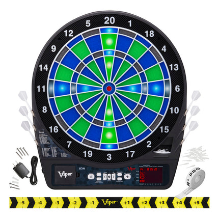 Viper Ion Illuminated Electronic Dartboard, 15.5" Regulation Target