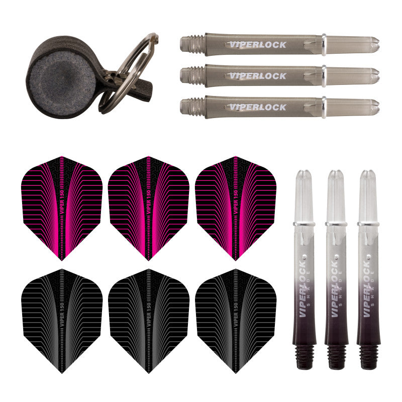 Viper Steel Tip Dart Accessory Set Pink