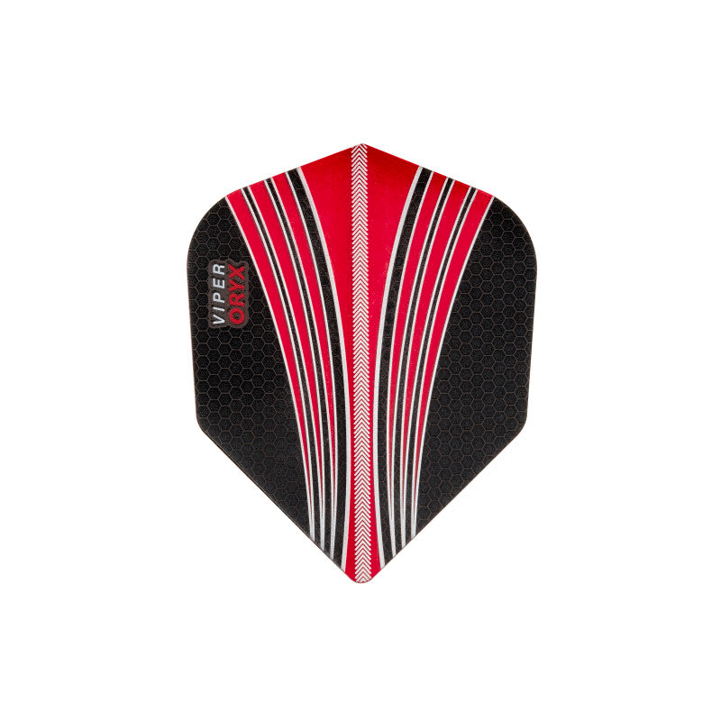 Viper Black Mariah Steel Tip Darts 22 Grams, Red and Black Shafts and Flights with Sharpener