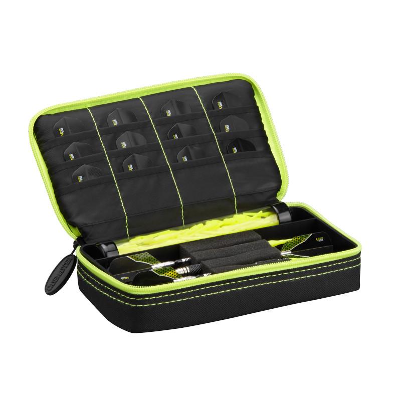 Casemaster Plazma Dart Case Black with Yellow Trim Dart Cases Casemaster 