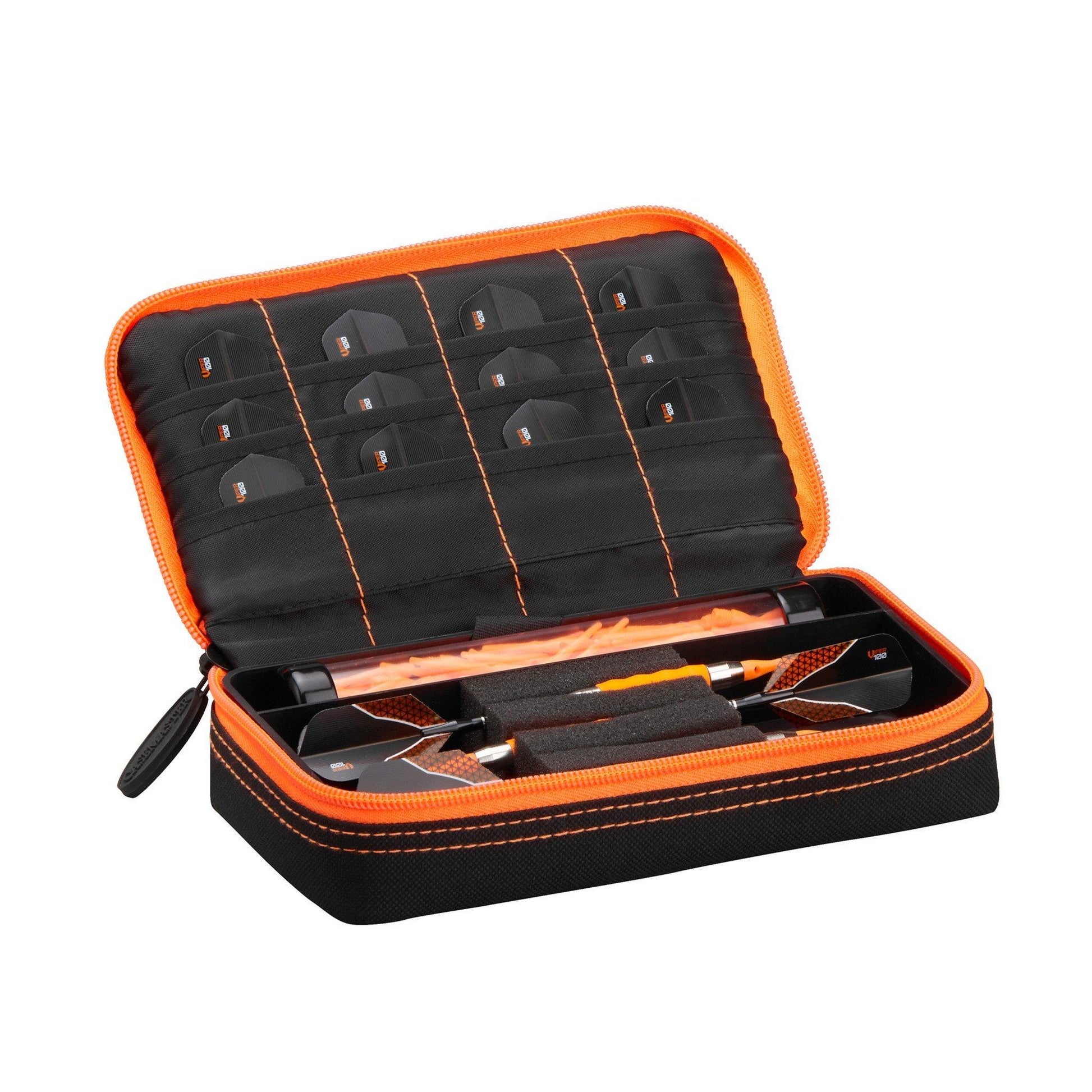 [REFURBISHED] Casemaster Plazma Dart Case Black with Orange Trim Refurbished GLD Products