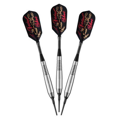 Viper Underground Fatal Shot Soft Tip Darts 18 Grams, Viper Underground Fatal Shot Cue, and Casemaster Q-Vault Supreme Black Cue Case Billiards Viper 