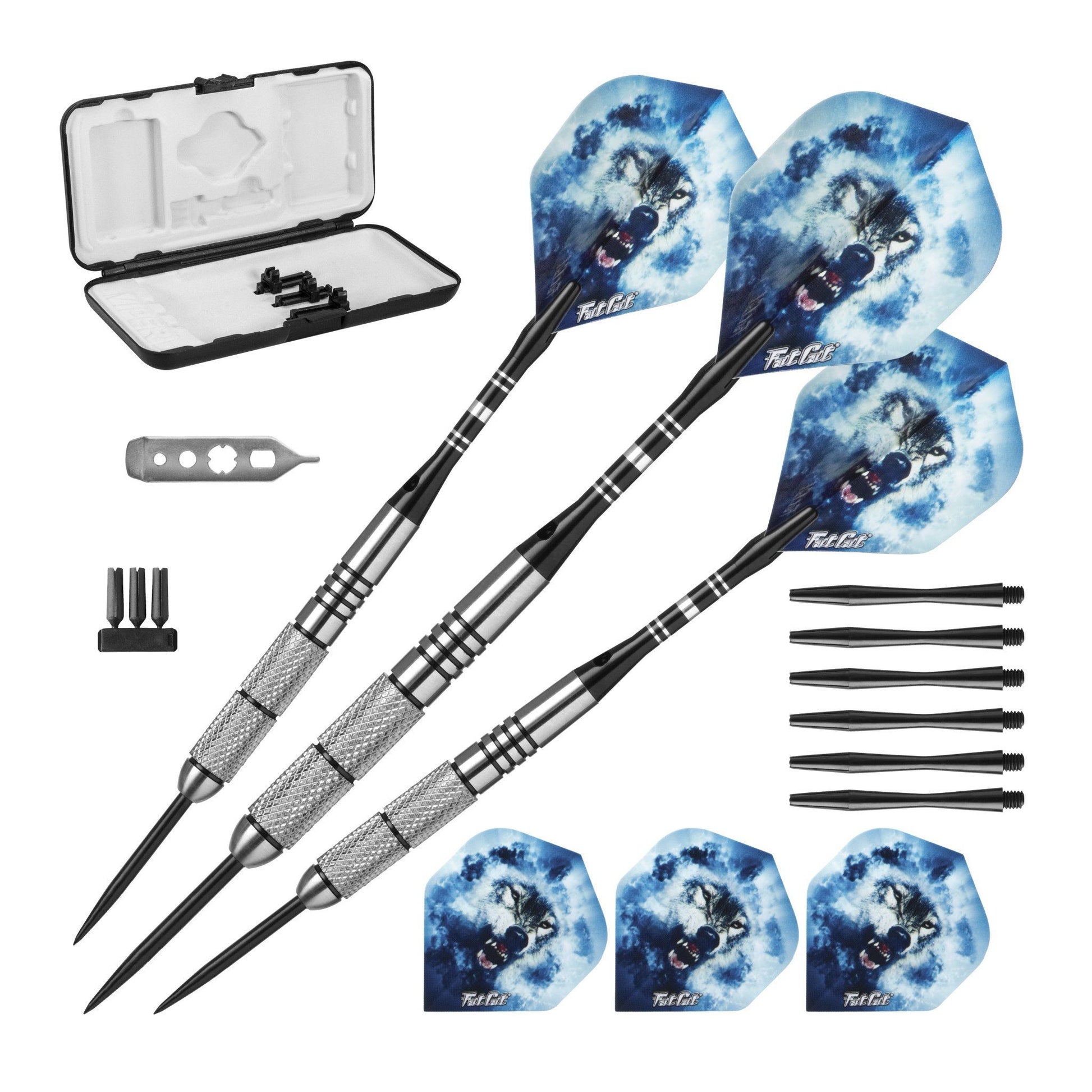 [REFURBISHED] Fat Cat Predator 80% Tungsten Steel Tip Darts 23 Grams Refurbished Refurbished GLD Products 