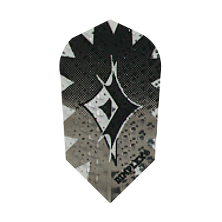 Dimplex Slim Foil Black Flights Dart Flights Harrows 