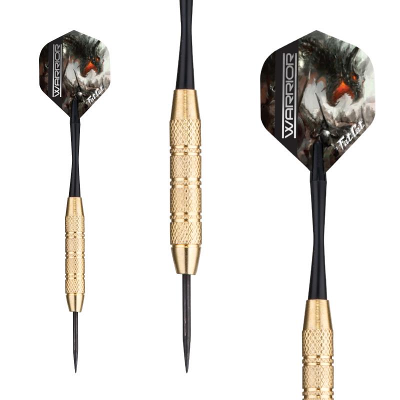 Fat Cat Warrior Darts Steel Tip Darts 18 Grams Steel-Tip Darts Fat Cat 