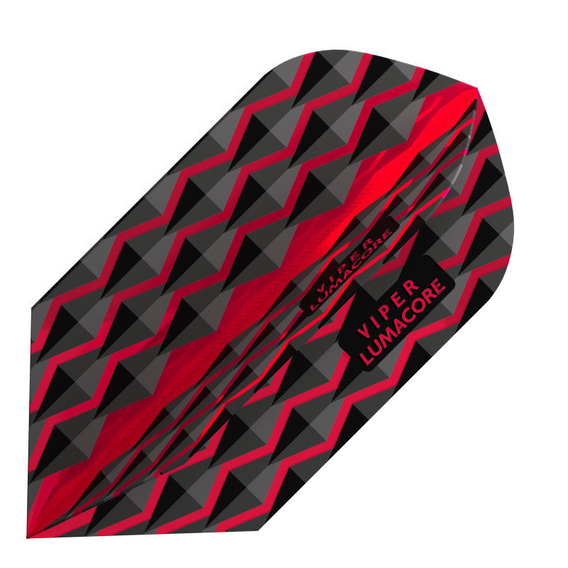 V-100 Lumacore Flights Slim Red/Black