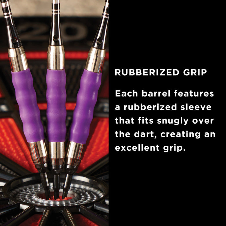 Viper Sure Grip Purple Soft Tip Darts 16gm