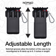 [REFURBISHED] Casemaster Nomad Adjustable Dart Case Black Refurbished Refurbished GLD Products 