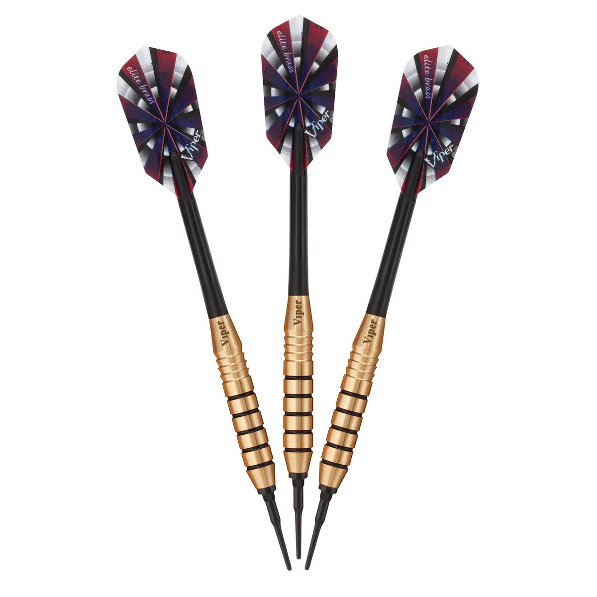 [REFURBISHED] Viper Elite Brass Darts Soft Tip Darts 20 Grams Refurbished GLD Products
