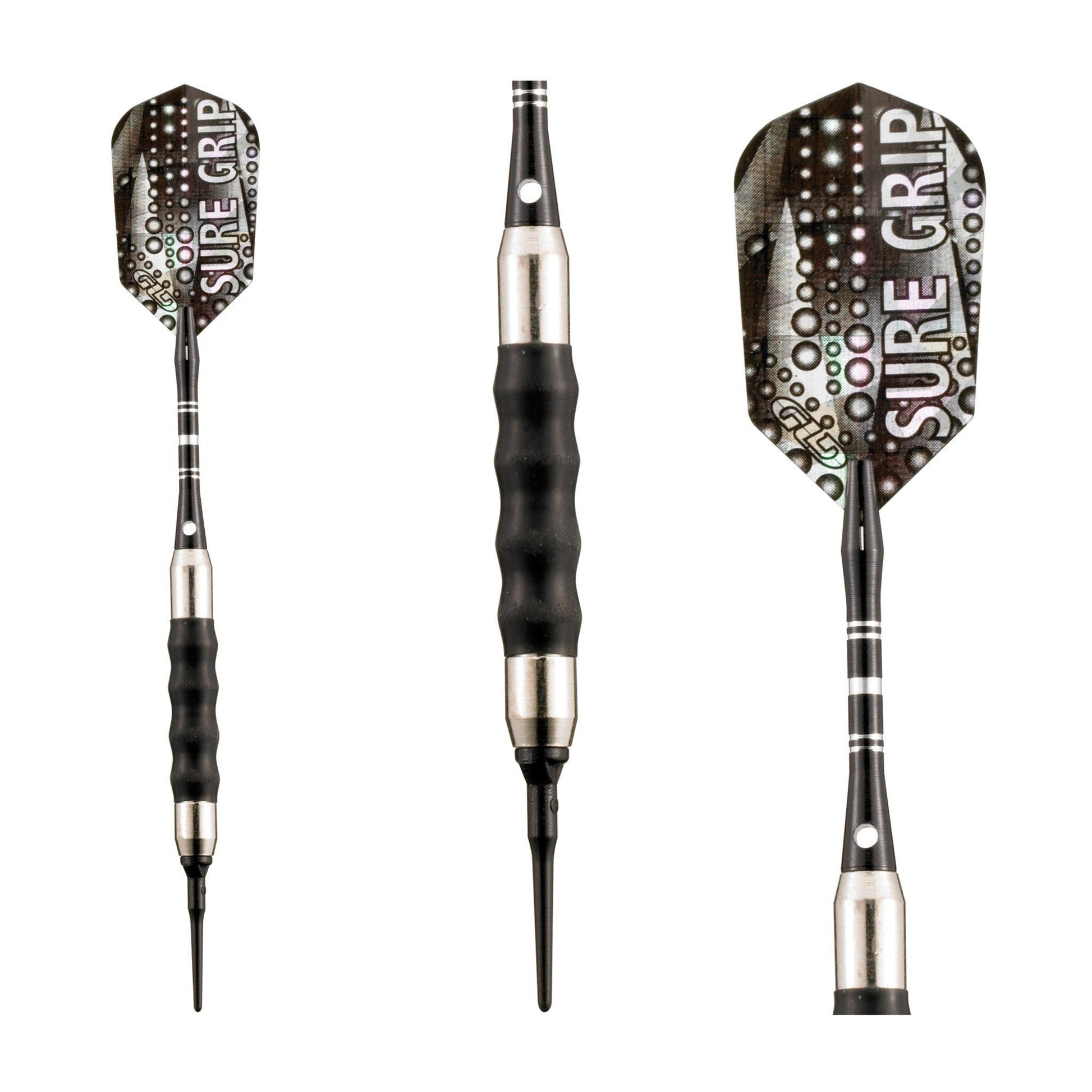 [REFURBISHED] Viper Sure Grip Darts Black Soft Tip Darts Refurbished Refurbished GLD Products 