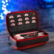 [REFURBISHED] Casemaster Plazma Plus Dart Case Black with Ruby Zipper and Phone Pocket Refurbished Refurbished GLD Products 