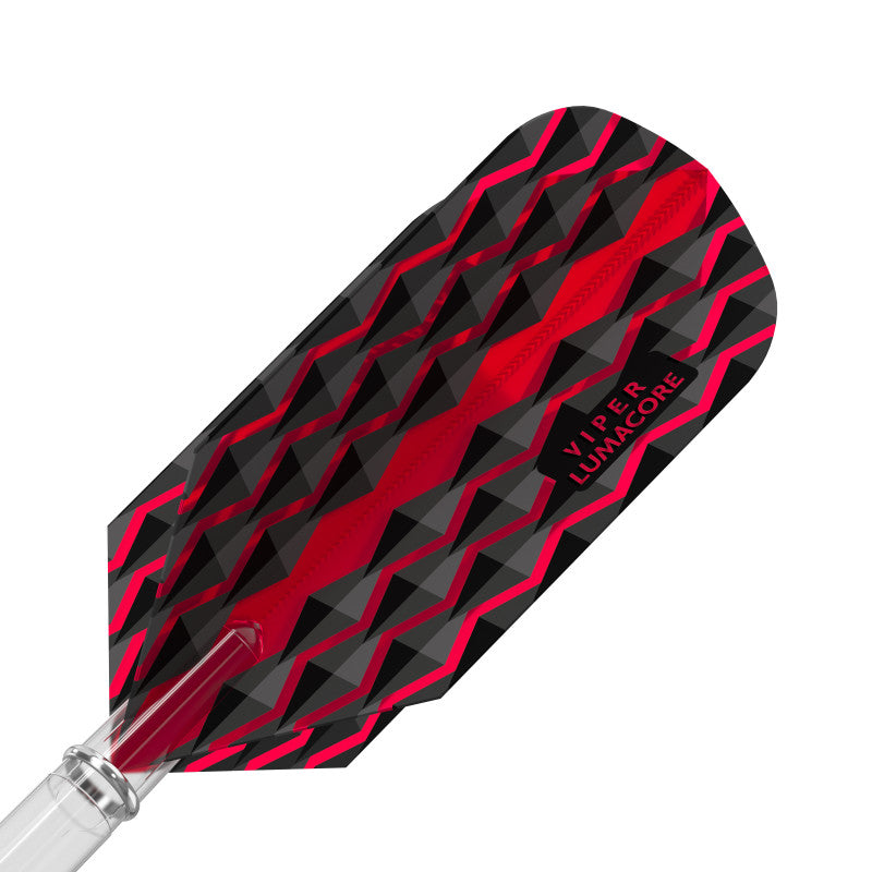 V-100 Lumacore Flights Slim Red/Black