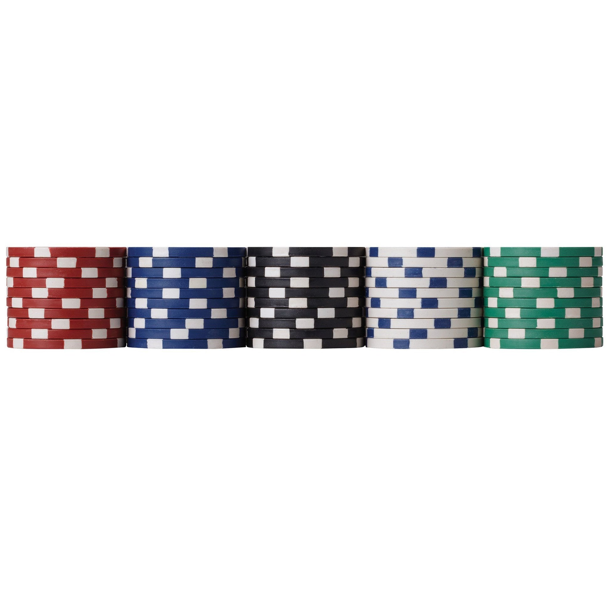 [REFURBISHED] Fat Cat 500Ct Texas Hold'Em Dice Poker Chip Set Refurbished Refurbished GLD Products 