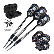 [REFURBISHED] Viper Desperado 80% Tungsten Death Mark Soft Tip Darts 1 Knurled Ring 18 Grams Refurbished GLD Products
