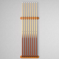 Viper Traditional Oak 8 Cue Wall Cue Rack