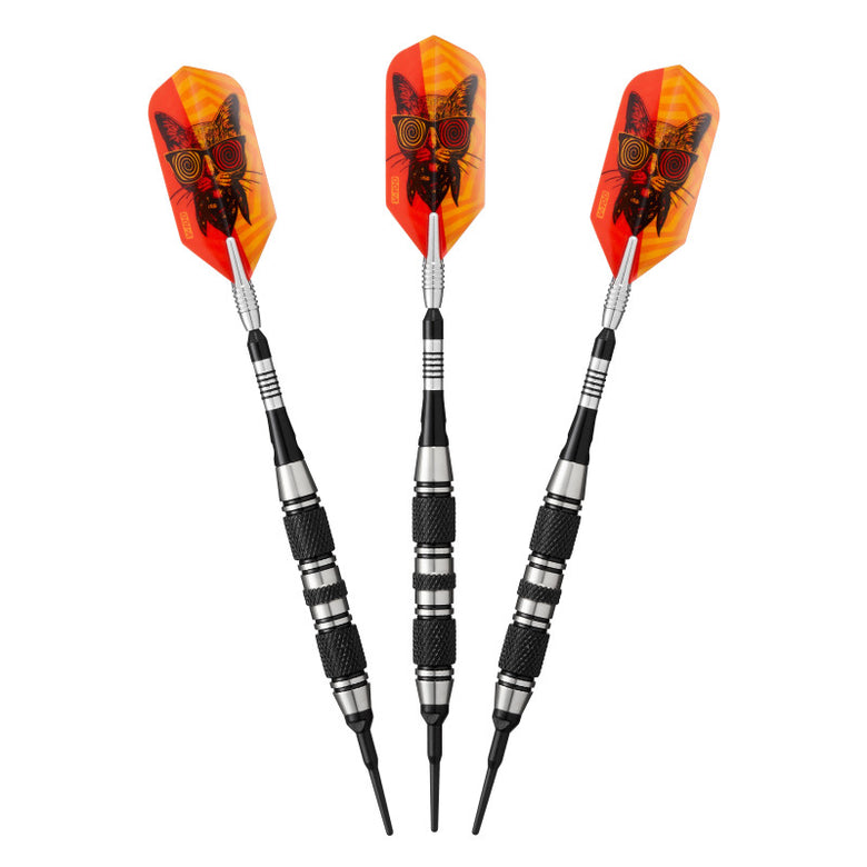 Viper The Freak Soft Tip Darts 3 Knurled Rings Barrel 18 Grams