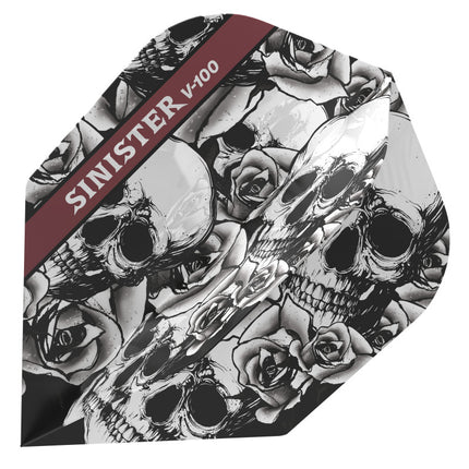 Viper Sinister Dart Flights V-100 Series Standard Black