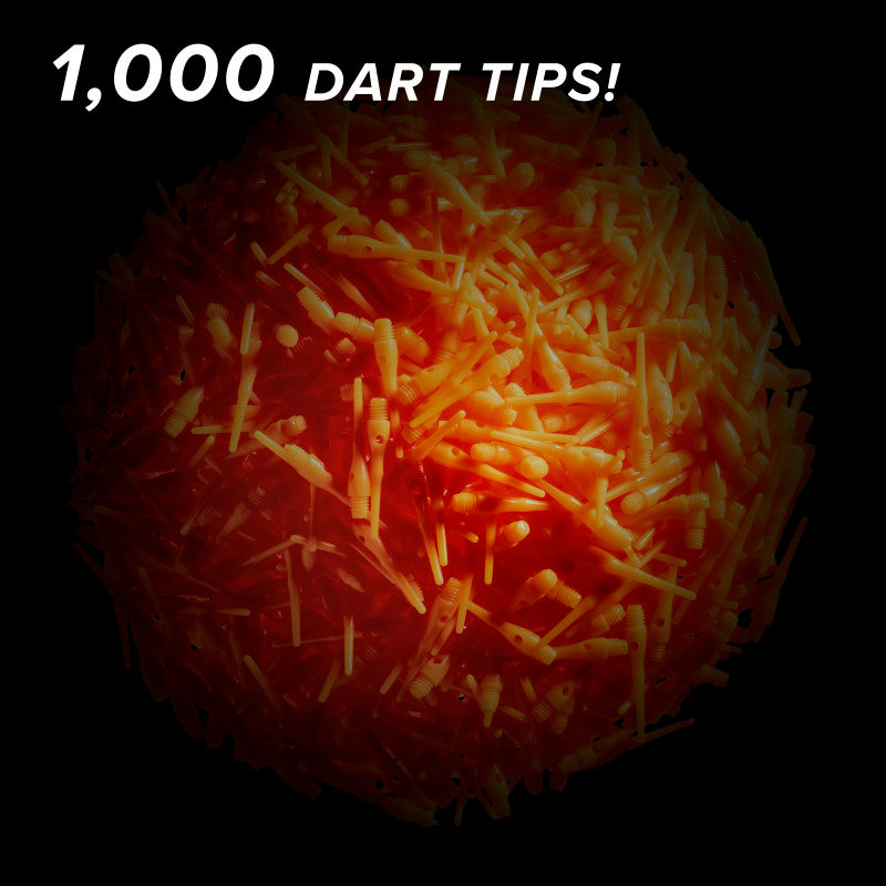 Viper Tufflex Tips III 2BA 1000Ct Soft Dart Tips Orange