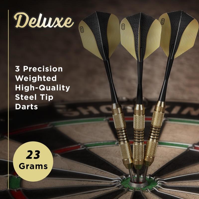 Fat Cat Deluxe Steel Tip Darts 23 Grams Steel-Tip Darts Fat Cat 