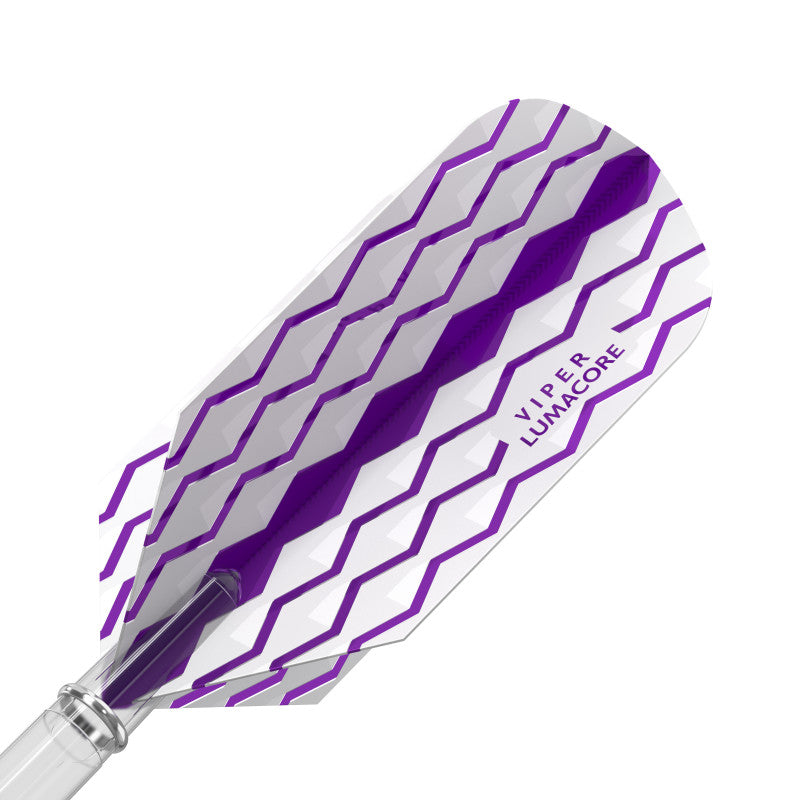 V-100 Lumacore Flights Slim Purple/White