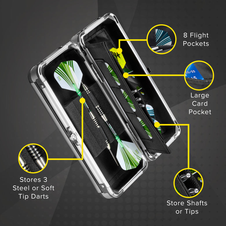 Casemaster Sole Aluminum Dart Case