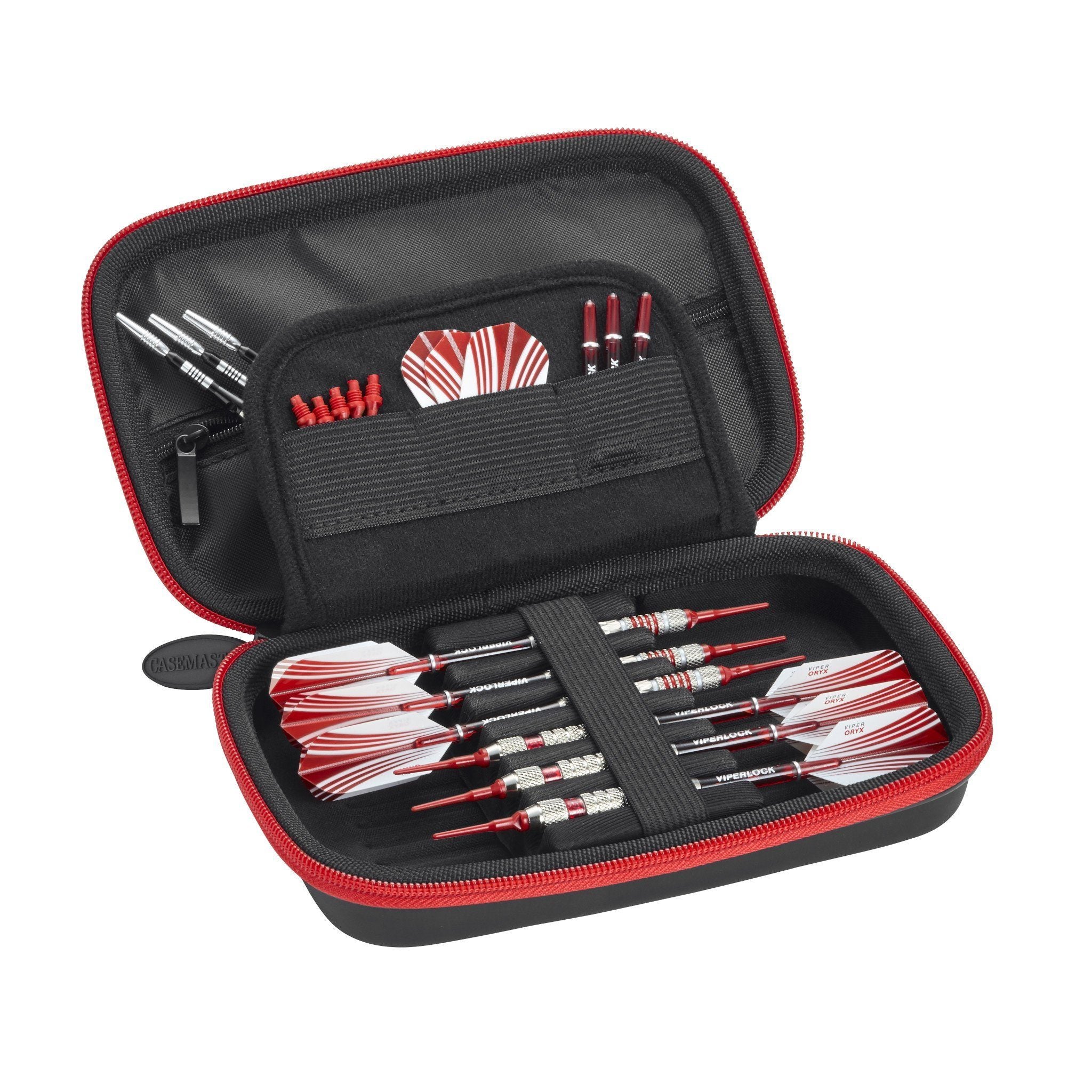 [REFURBISHED] Casemaster Sentinel Dart Case with Red Zipper Refurbished Refurbished GLD Products 