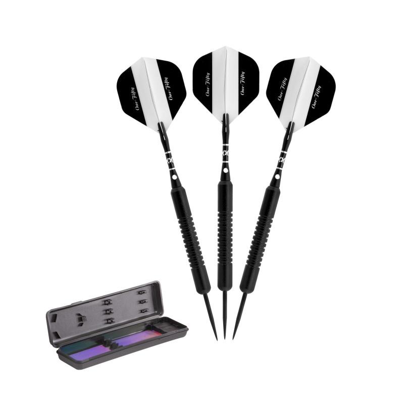 Elkadart Black 150 Jet Black Steel Tip 22 Grams Steel-Tip Darts Elkadart 