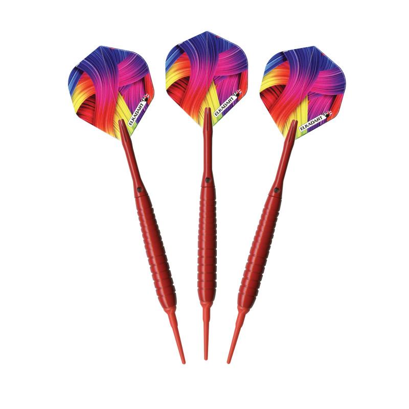 Elkadart Neon Red Soft Tip 18 Grams Soft-Tip Darts Elkadart 