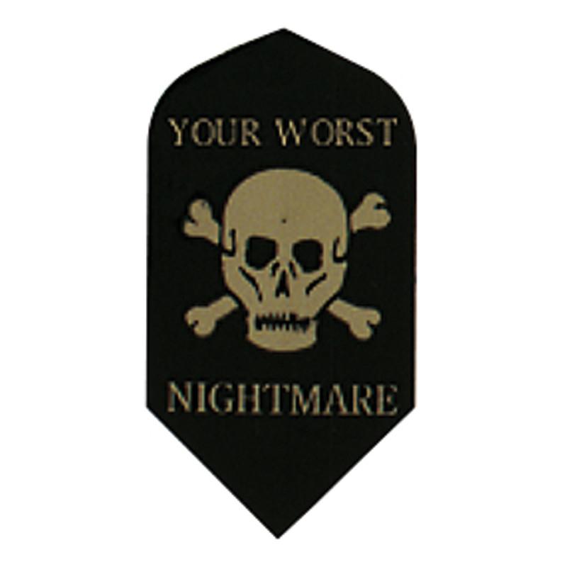 V-75 Poly Royal Hard Flights Slim Worst Nightmare Dart Flights Viper 