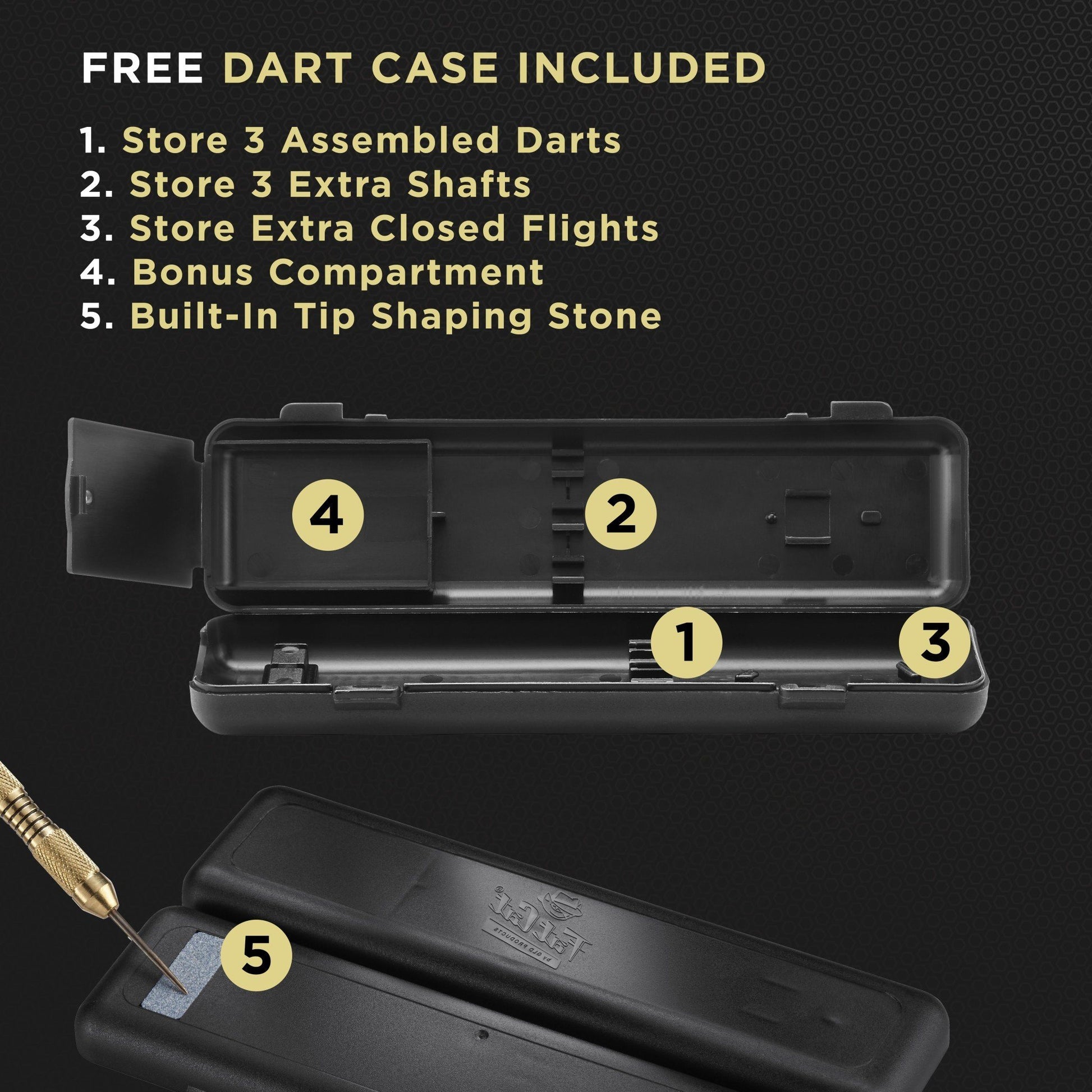 [REFURBISHED] Fat Cat Deluxe Steel Tip Darts 23 Grams Refurbished Refurbished GLD Products 