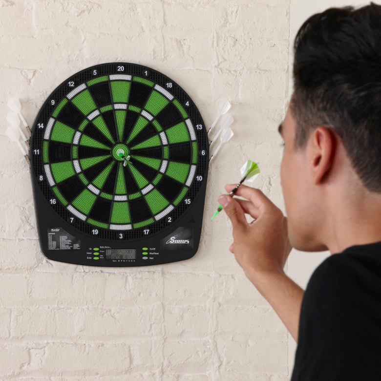 Fat Cat Sirius Electronic Dartboard, 13.5" Compact Target